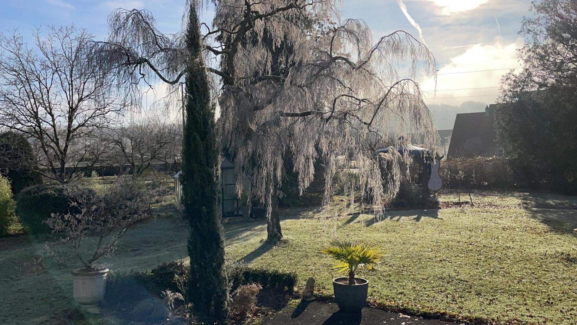 Au Temps Suspendu Champagney Exterior foto